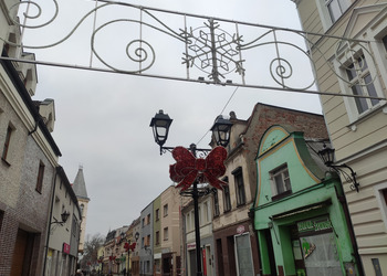 Dekoracje Świąteczne na trenie Kościana